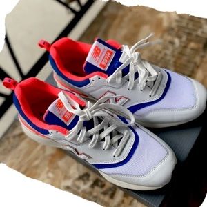 Men’s New balance 997 Shoes White and Blue